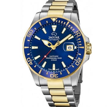 Automatic Diver Tofarvet stål ETA 2824-2 Herre ur fra Jaguar, J887_1